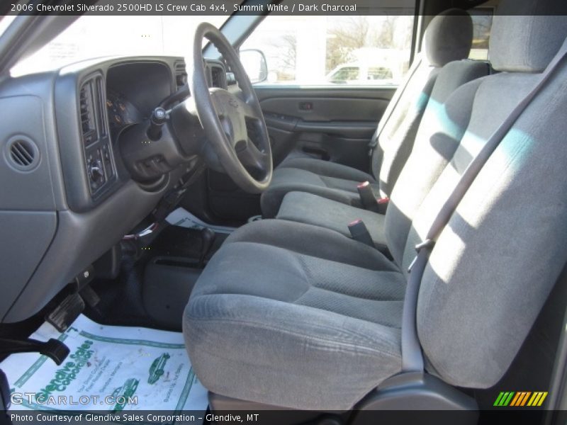 Summit White / Dark Charcoal 2006 Chevrolet Silverado 2500HD LS Crew Cab 4x4