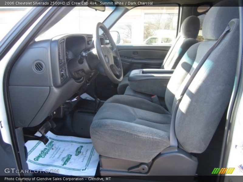 Summit White / Dark Charcoal 2006 Chevrolet Silverado 2500HD LS Crew Cab 4x4