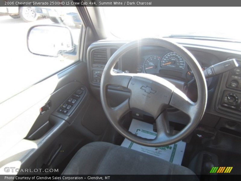 Summit White / Dark Charcoal 2006 Chevrolet Silverado 2500HD LS Crew Cab 4x4