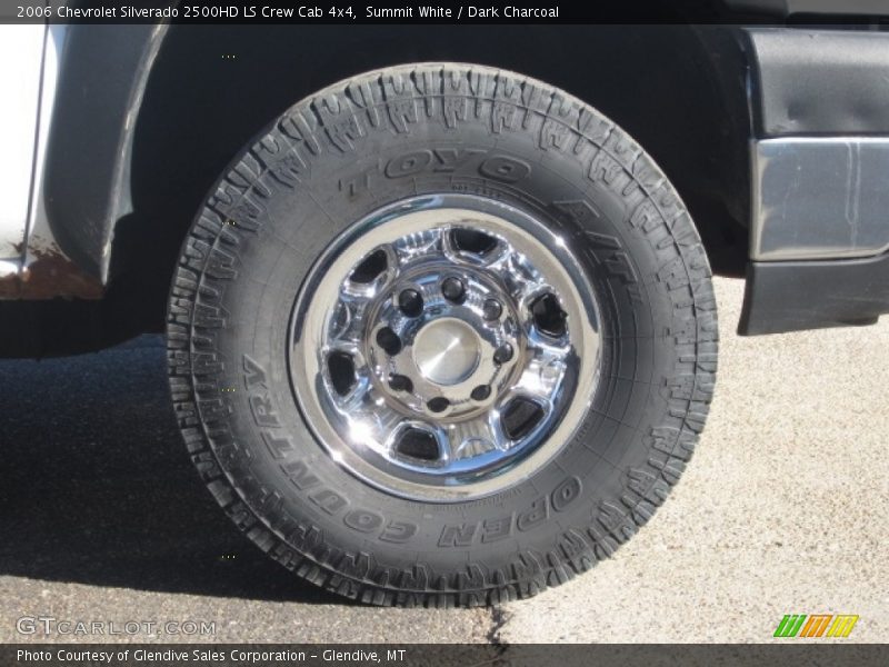 Summit White / Dark Charcoal 2006 Chevrolet Silverado 2500HD LS Crew Cab 4x4