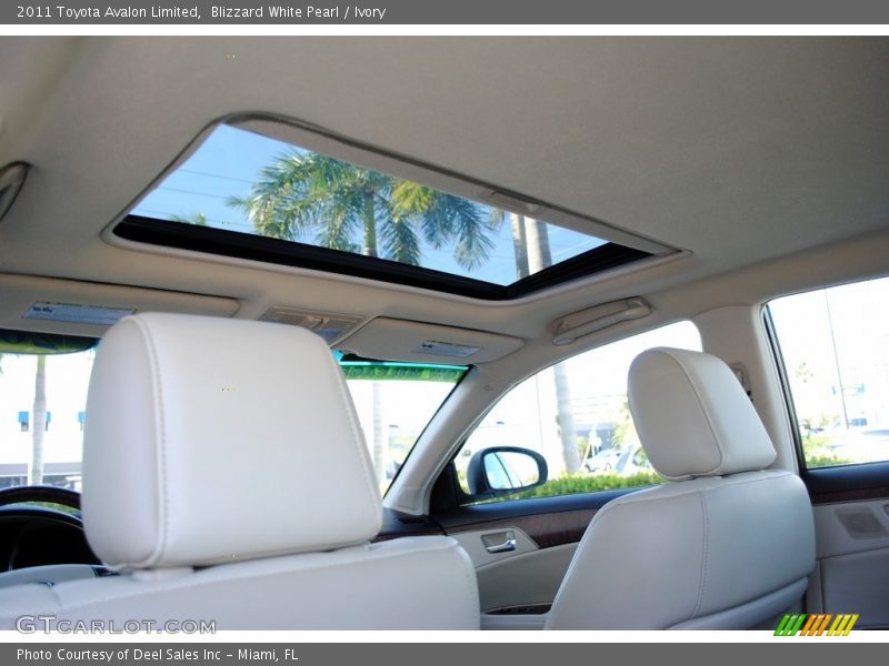 Blizzard White Pearl / Ivory 2011 Toyota Avalon Limited
