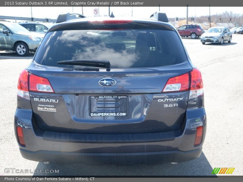 Graphite Gray Metallic / Off Black Leather 2013 Subaru Outback 3.6R Limited