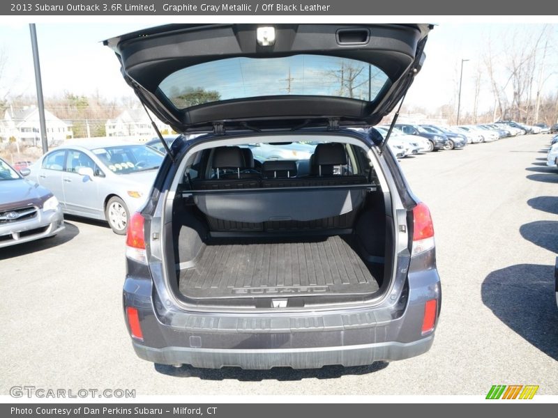 Graphite Gray Metallic / Off Black Leather 2013 Subaru Outback 3.6R Limited