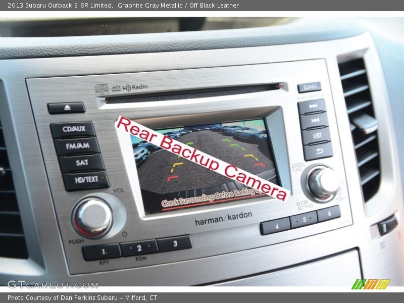 Graphite Gray Metallic / Off Black Leather 2013 Subaru Outback 3.6R Limited