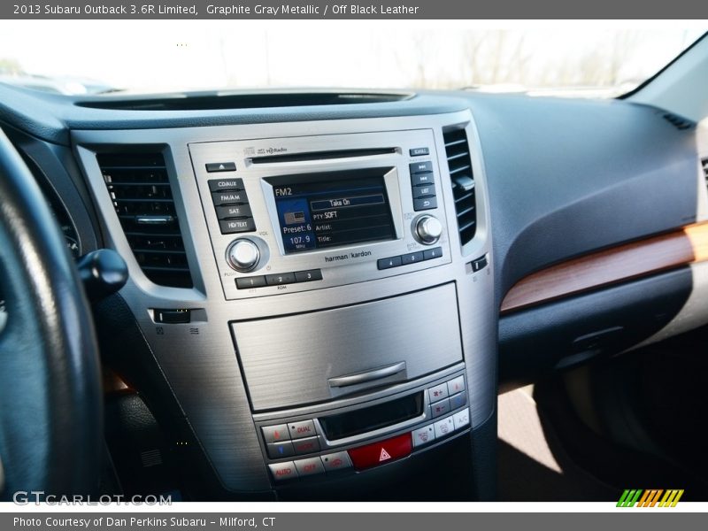 Graphite Gray Metallic / Off Black Leather 2013 Subaru Outback 3.6R Limited