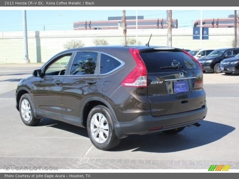 Kona Coffee Metallic / Black 2013 Honda CR-V EX