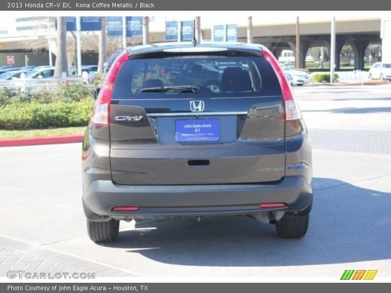 Kona Coffee Metallic / Black 2013 Honda CR-V EX
