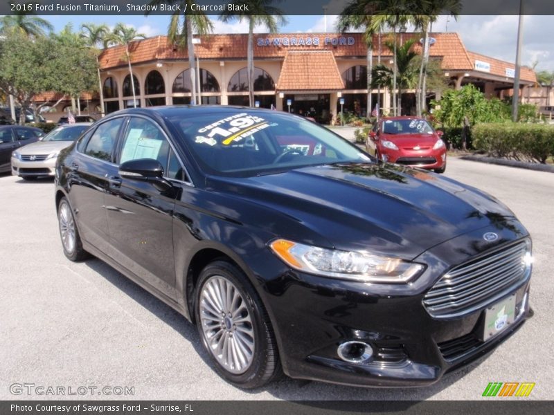 Shadow Black / Charcoal Black 2016 Ford Fusion Titanium