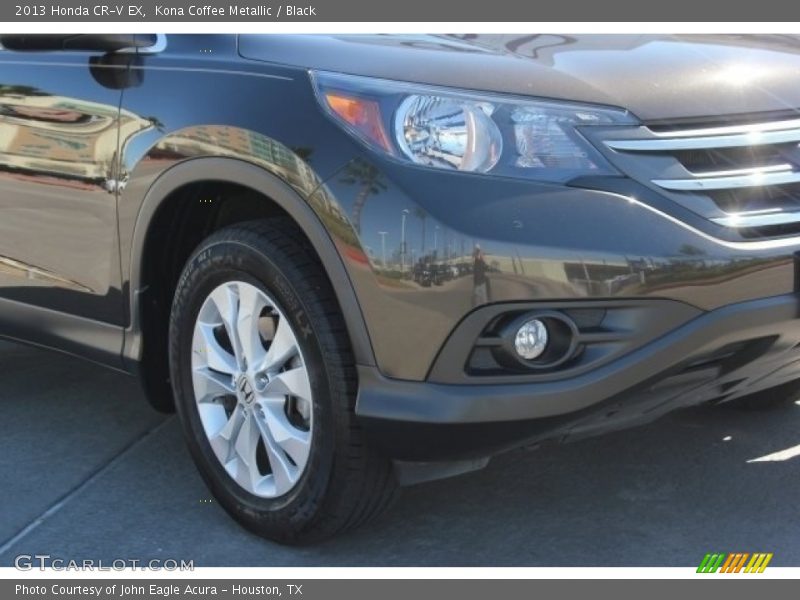 Kona Coffee Metallic / Black 2013 Honda CR-V EX