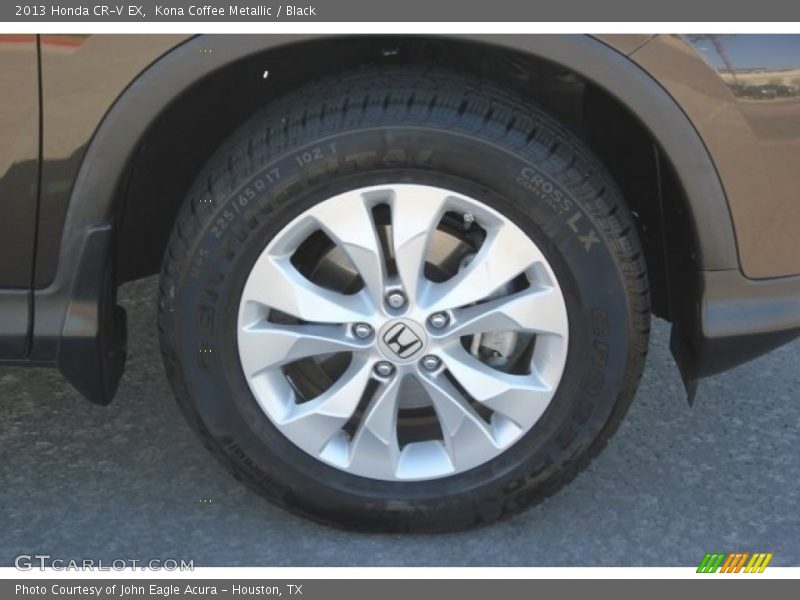 Kona Coffee Metallic / Black 2013 Honda CR-V EX