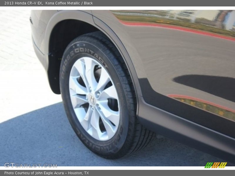 Kona Coffee Metallic / Black 2013 Honda CR-V EX