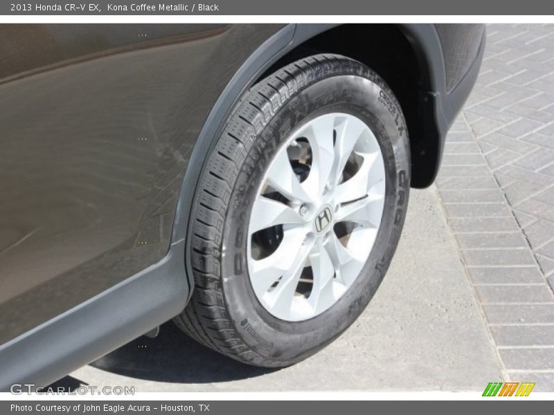 Kona Coffee Metallic / Black 2013 Honda CR-V EX