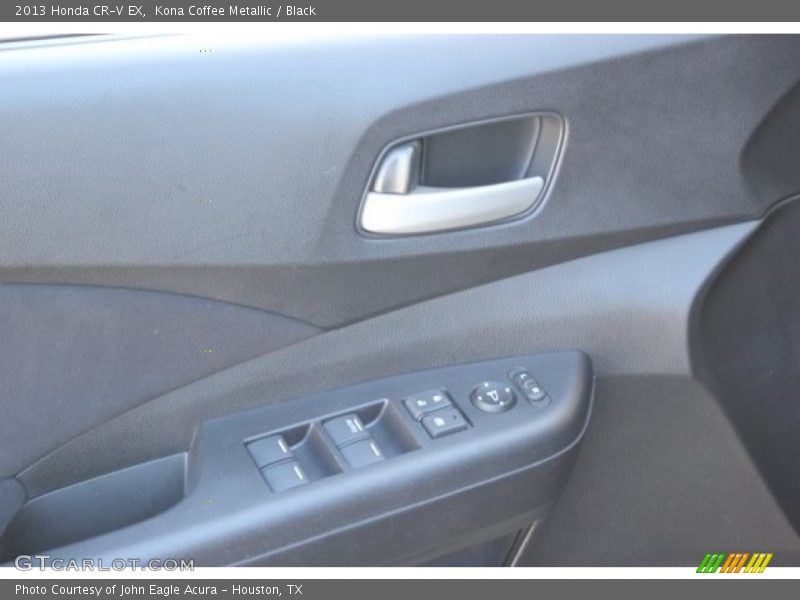 Kona Coffee Metallic / Black 2013 Honda CR-V EX