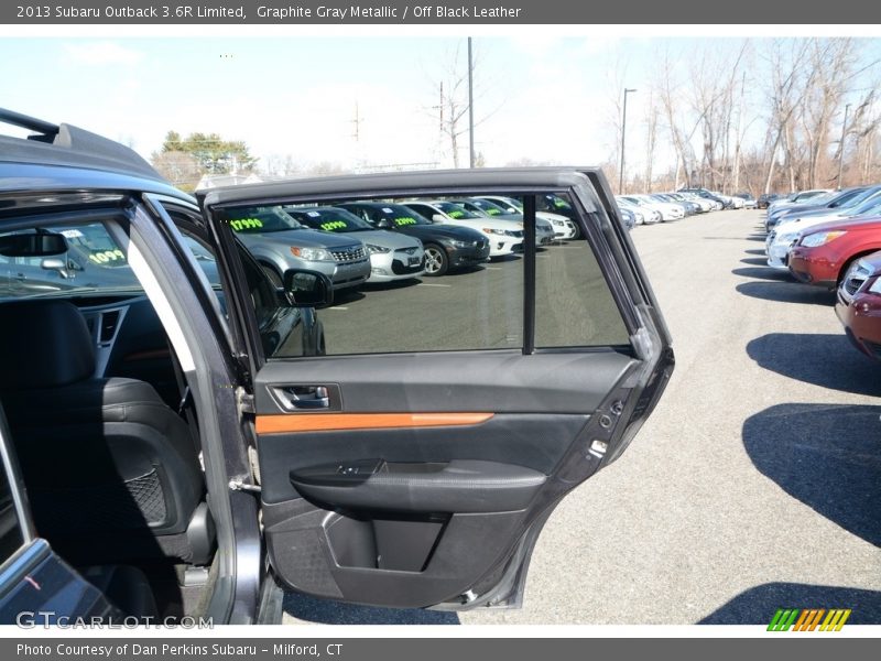 Graphite Gray Metallic / Off Black Leather 2013 Subaru Outback 3.6R Limited