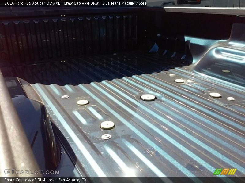 Blue Jeans Metallic / Steel 2016 Ford F350 Super Duty XLT Crew Cab 4x4 DRW