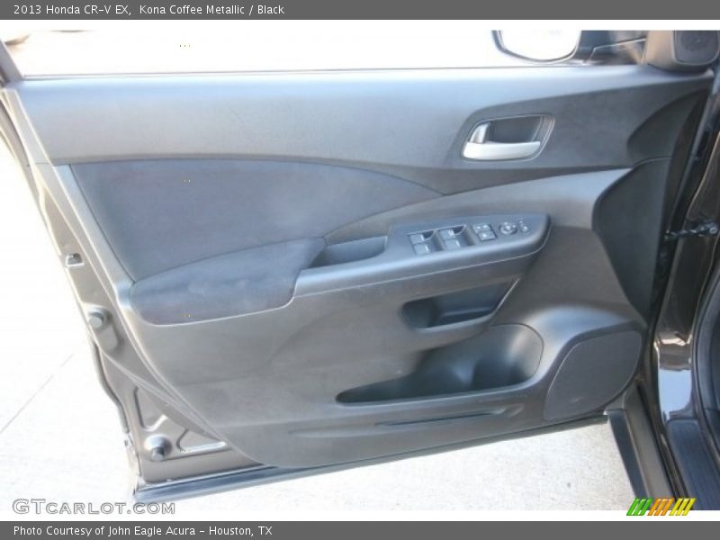 Kona Coffee Metallic / Black 2013 Honda CR-V EX