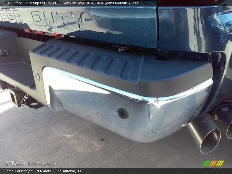 Blue Jeans Metallic / Steel 2016 Ford F350 Super Duty XLT Crew Cab 4x4 DRW