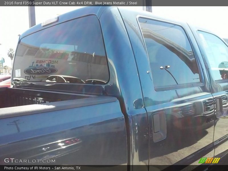 Blue Jeans Metallic / Steel 2016 Ford F350 Super Duty XLT Crew Cab 4x4 DRW