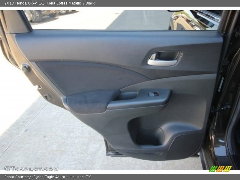 Kona Coffee Metallic / Black 2013 Honda CR-V EX