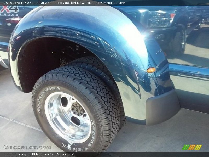 Blue Jeans Metallic / Steel 2016 Ford F350 Super Duty XLT Crew Cab 4x4 DRW
