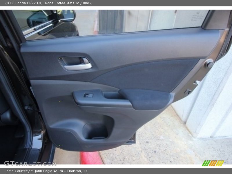 Kona Coffee Metallic / Black 2013 Honda CR-V EX