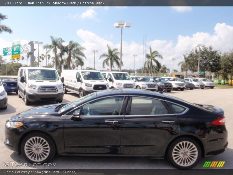 Shadow Black / Charcoal Black 2016 Ford Fusion Titanium