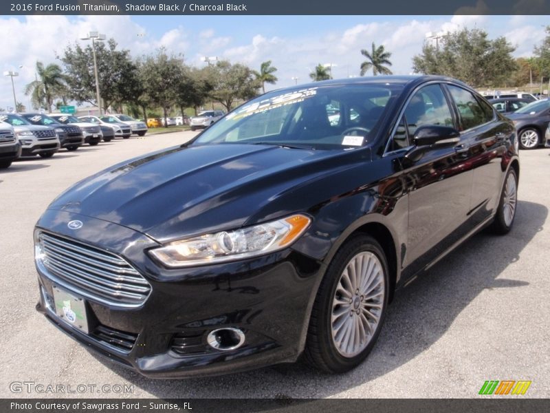 Shadow Black / Charcoal Black 2016 Ford Fusion Titanium