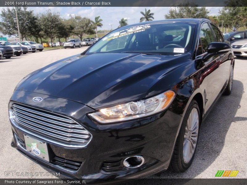 Shadow Black / Charcoal Black 2016 Ford Fusion Titanium