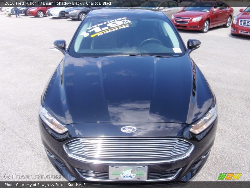 Shadow Black / Charcoal Black 2016 Ford Fusion Titanium