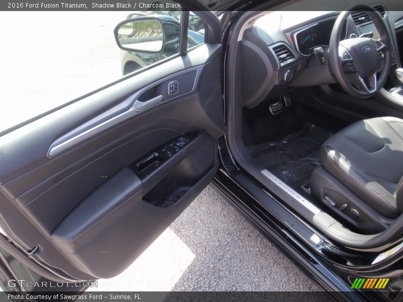 Shadow Black / Charcoal Black 2016 Ford Fusion Titanium