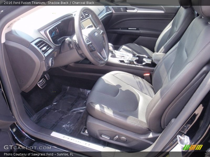 Shadow Black / Charcoal Black 2016 Ford Fusion Titanium