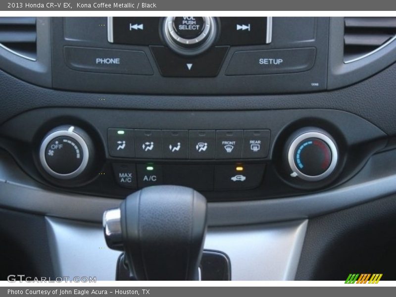 Kona Coffee Metallic / Black 2013 Honda CR-V EX