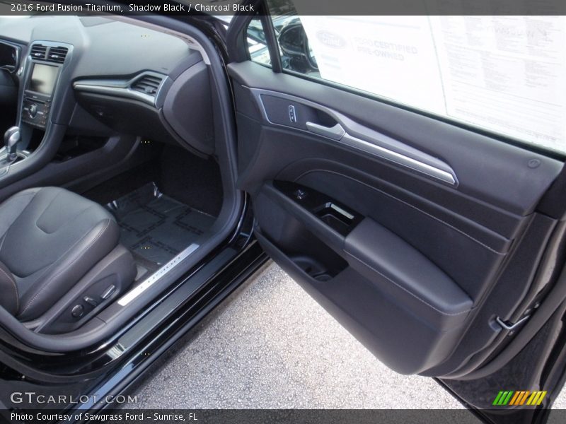 Shadow Black / Charcoal Black 2016 Ford Fusion Titanium