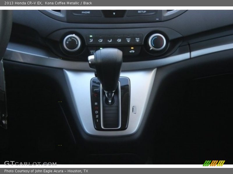 Kona Coffee Metallic / Black 2013 Honda CR-V EX