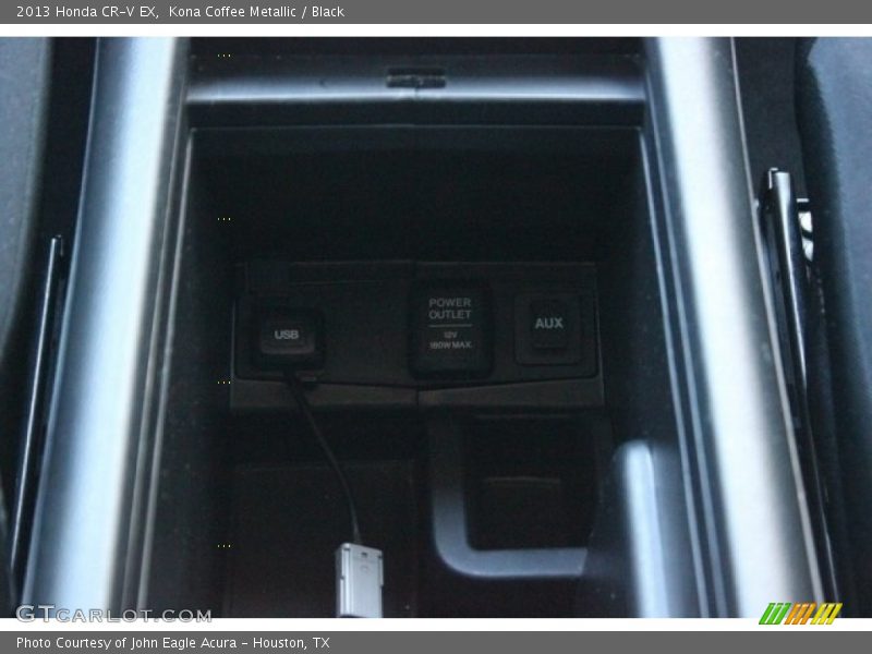 Kona Coffee Metallic / Black 2013 Honda CR-V EX