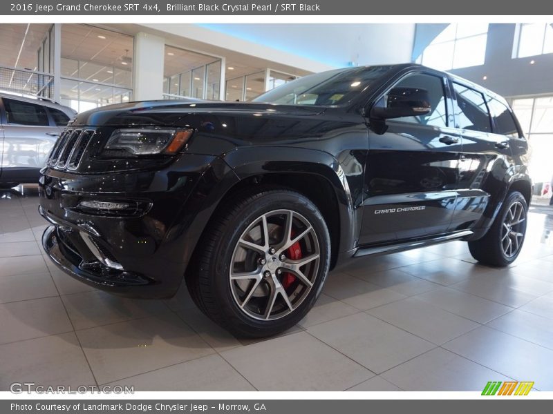Brilliant Black Crystal Pearl / SRT Black 2016 Jeep Grand Cherokee SRT 4x4