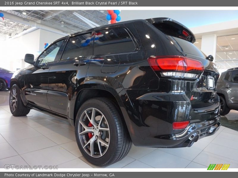 Brilliant Black Crystal Pearl / SRT Black 2016 Jeep Grand Cherokee SRT 4x4