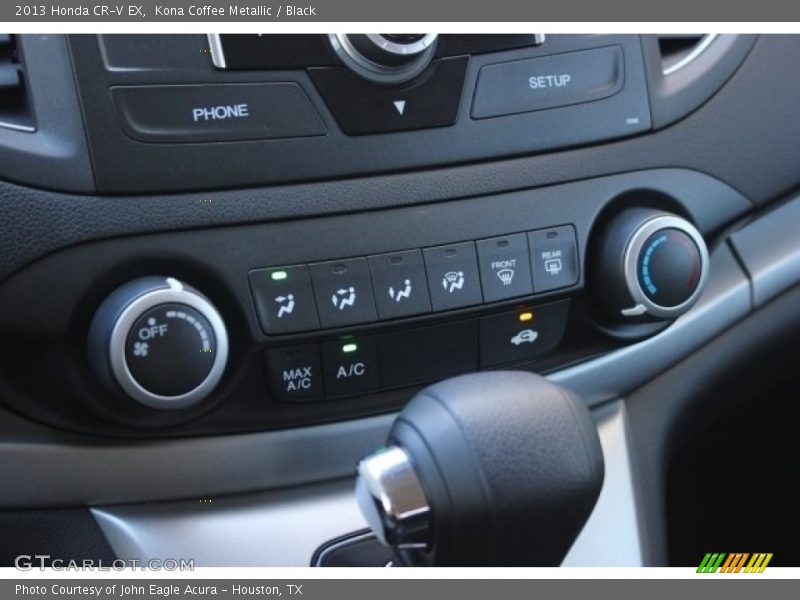 Kona Coffee Metallic / Black 2013 Honda CR-V EX
