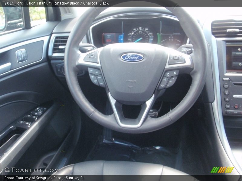 Shadow Black / Charcoal Black 2016 Ford Fusion Titanium