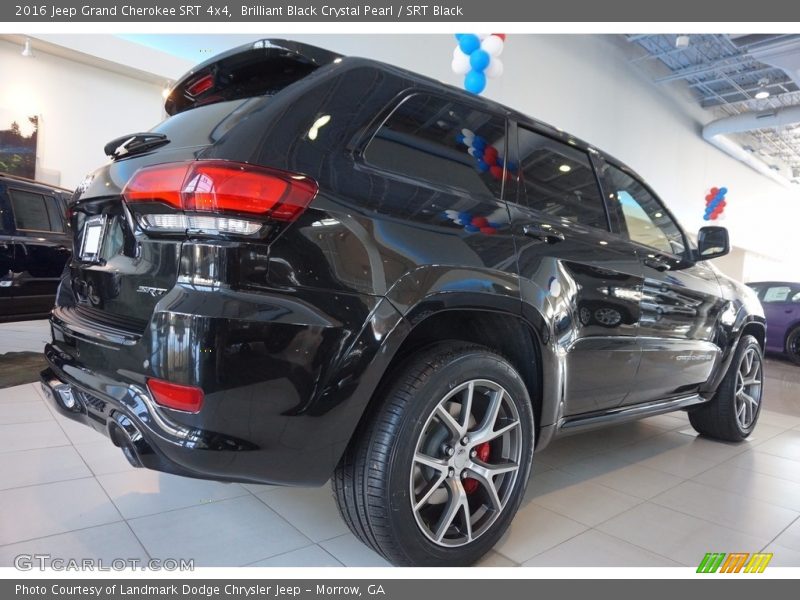 Brilliant Black Crystal Pearl / SRT Black 2016 Jeep Grand Cherokee SRT 4x4