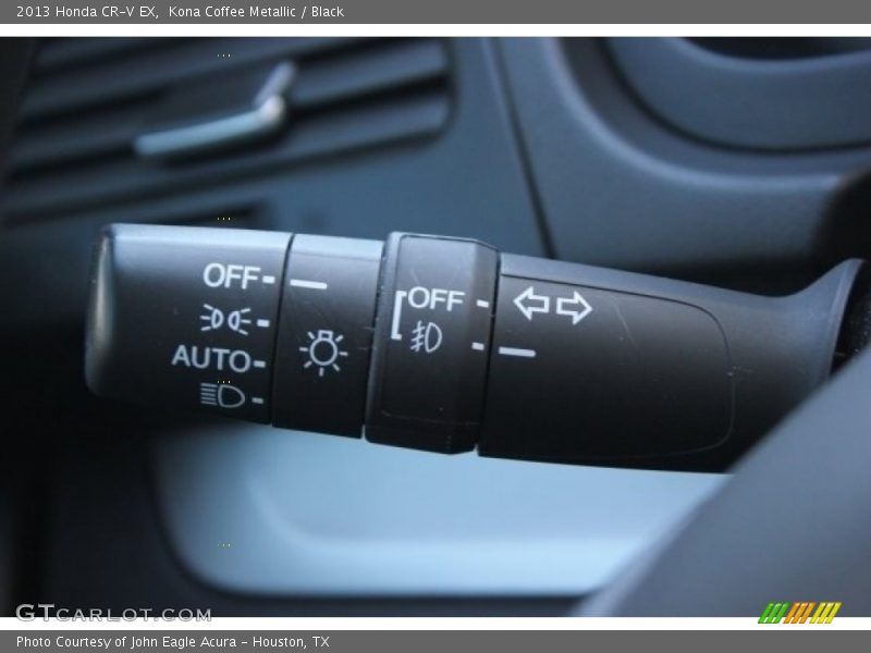 Kona Coffee Metallic / Black 2013 Honda CR-V EX