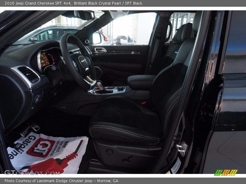 Brilliant Black Crystal Pearl / SRT Black 2016 Jeep Grand Cherokee SRT 4x4