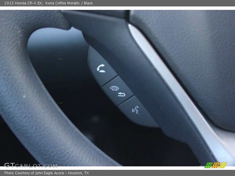 Kona Coffee Metallic / Black 2013 Honda CR-V EX