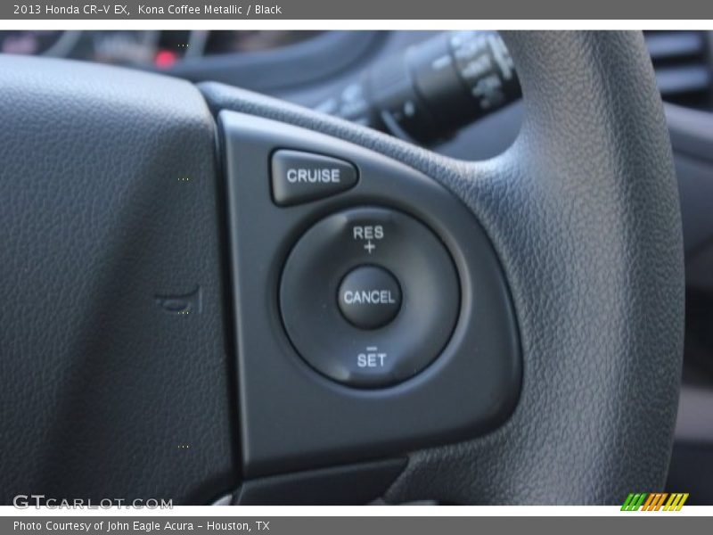 Kona Coffee Metallic / Black 2013 Honda CR-V EX