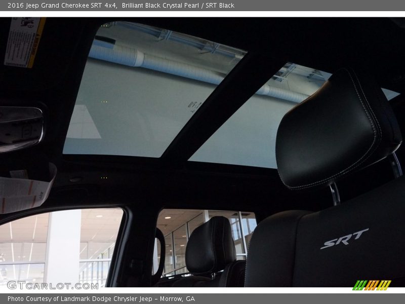 Brilliant Black Crystal Pearl / SRT Black 2016 Jeep Grand Cherokee SRT 4x4