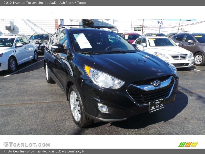 Ash Black / Taupe 2012 Hyundai Tucson Limited AWD