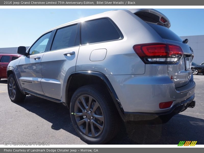 Billet Silver Metallic / Black 2016 Jeep Grand Cherokee Limited 75th Anniversary Edition