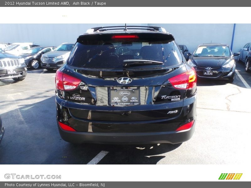 Ash Black / Taupe 2012 Hyundai Tucson Limited AWD