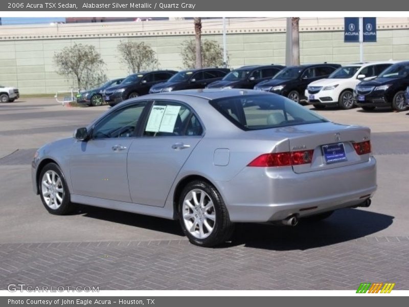 Alabaster Silver Metallic / Quartz Gray 2006 Acura TSX Sedan