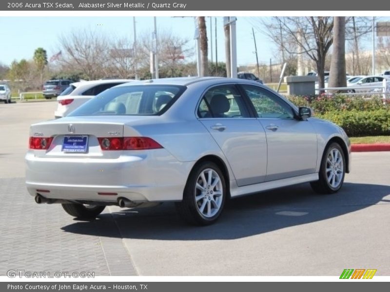 Alabaster Silver Metallic / Quartz Gray 2006 Acura TSX Sedan